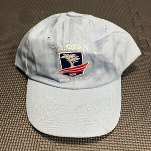USGA 2019 U.S. Open Pebble Beach Light Blue Adjustable Baseball Cap